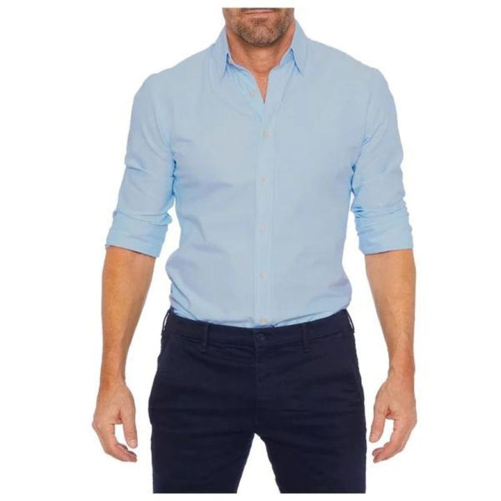 Leo Crease-resistant Zip-up Shirt